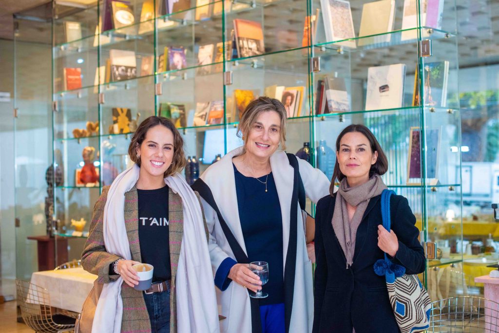 Jacinta Navarro, Paula Gutiérrez y Bernardita Braun.