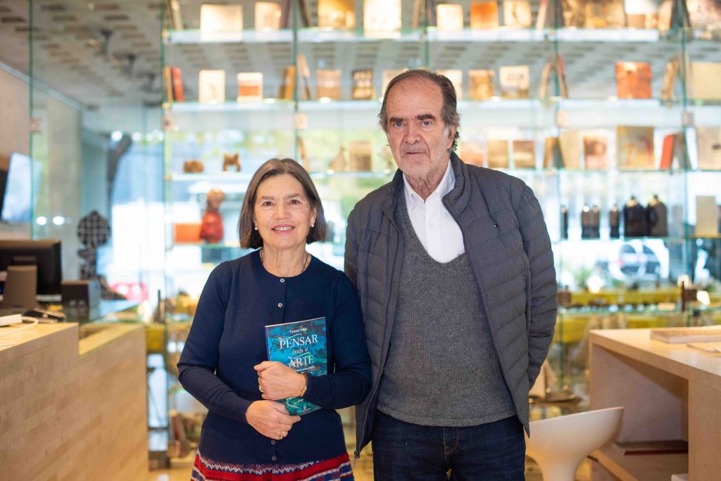 Los artistas Francisca Sutil y Juan Subercaseaux