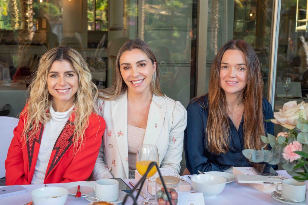Andrea Aninat, Daniela Urrizola y Katherine Echaiz.