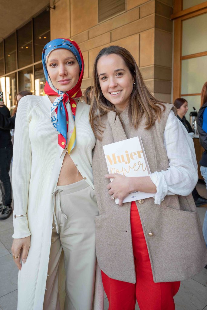 Aylén Milla y Josefa Cortés.