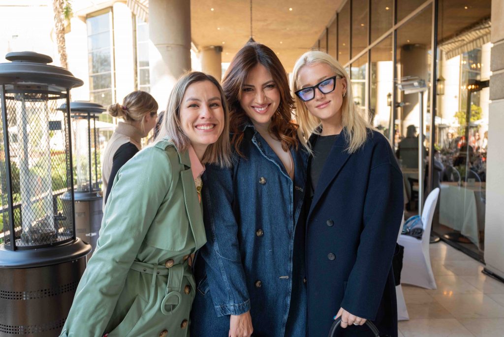 María José Castro, Karen Bejarano y Vesta Lugg.