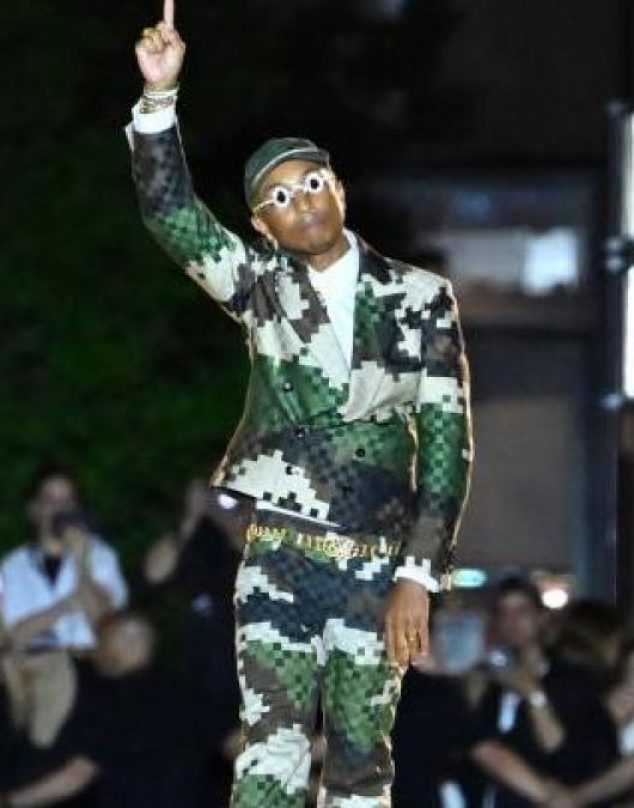 Lluvia de estrellas acompañan a Pharrell Williams en su debut en Louis Vuitton