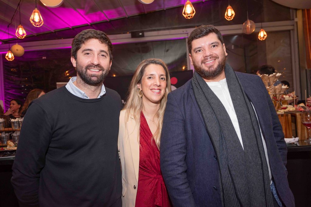 Lucas Castro, Soledad Hidalgo y David Fuentes.