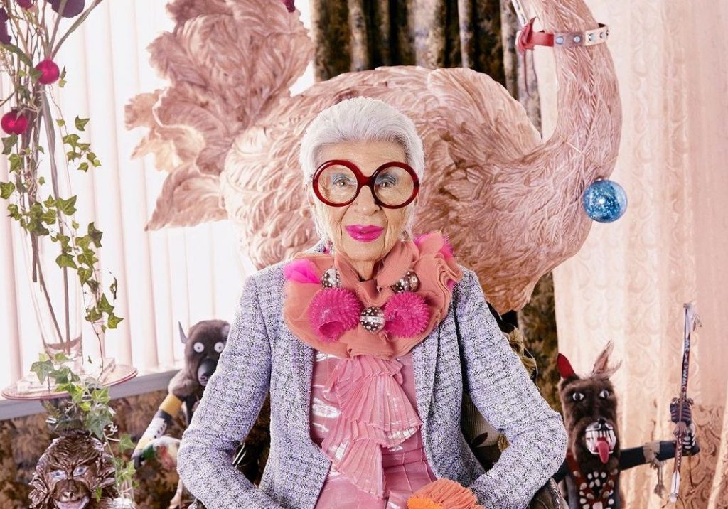 Iris Apfel cumple 102 años