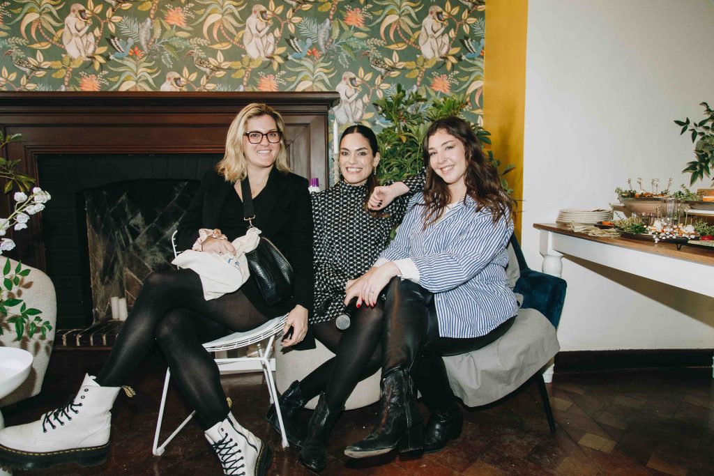 Daneial Santander, Ro Alessandri y Maida DeSoto.