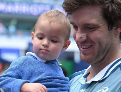 El hijo de Nico Jarry se vuelve viral en el mundo del tenis