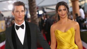 El gracioso brindis de Matthew McConaughey en el Día de Acción de Gracias