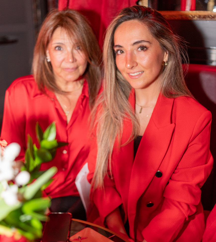 Patricia Del Pilar y Belén Pascal.