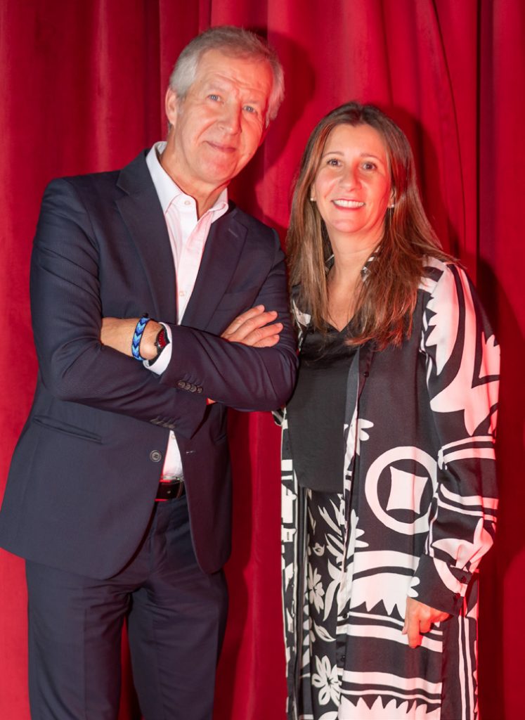 José Antonio Robisco y Daniella Raffo. 