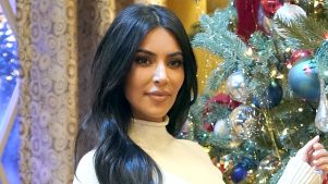 La impactante decoración navideña de Kim Kardashian