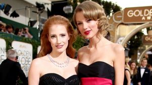 Jessica Chastain revela el tierno regalo que le dio Taylor Swift