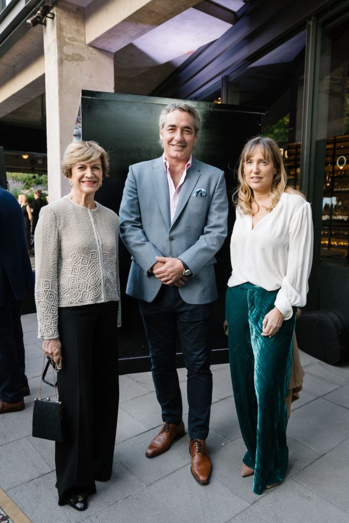 Evelyn Matthei, José Luis Reppening y Karen Thal.