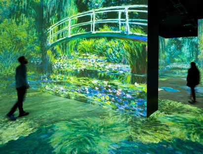 La exposición inmersiva más grande sobre Monet llega a Chile