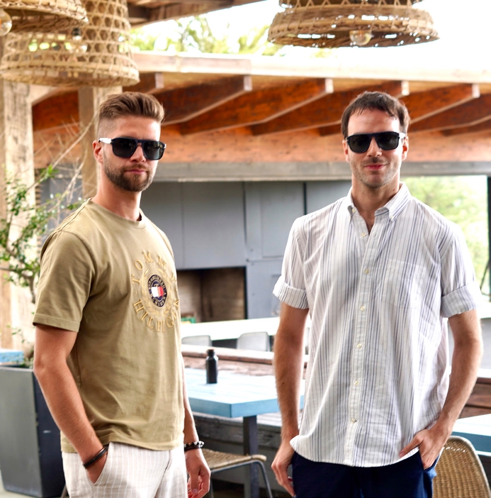 Branko Bacovich y Alberto Siderey. 