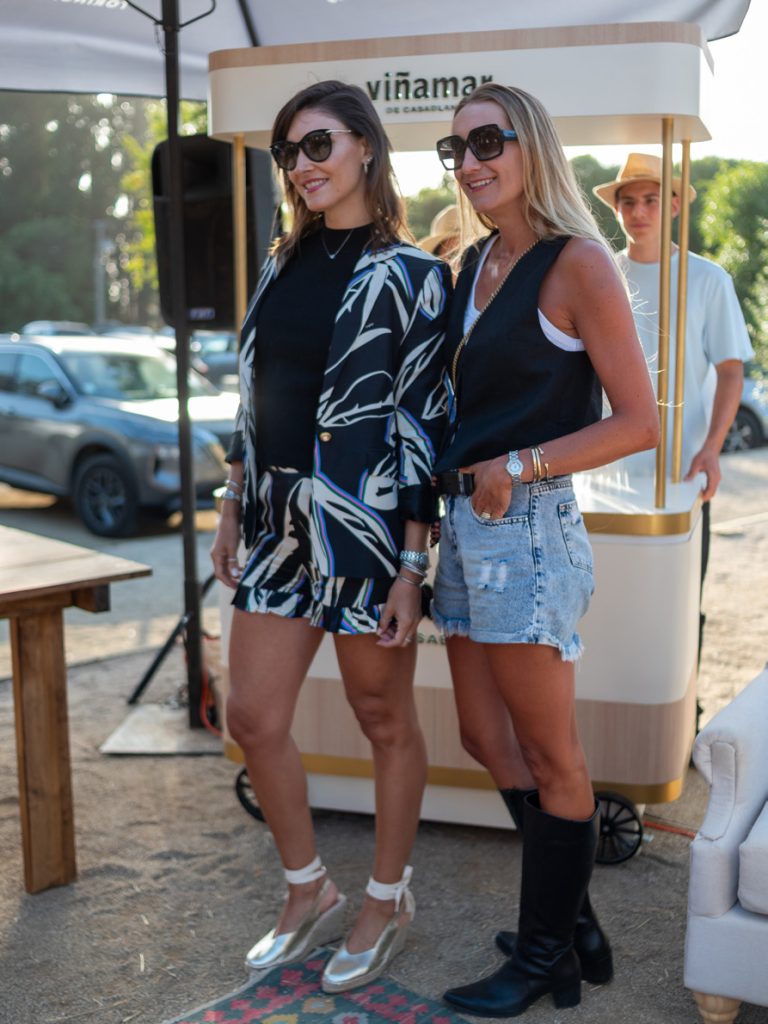 Nini Tocornal y Rosario Green.