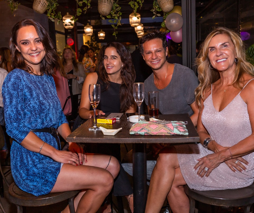 Verónica Orb, Daniela Bustamante, Cristián Preece y Jackie O’ryan.