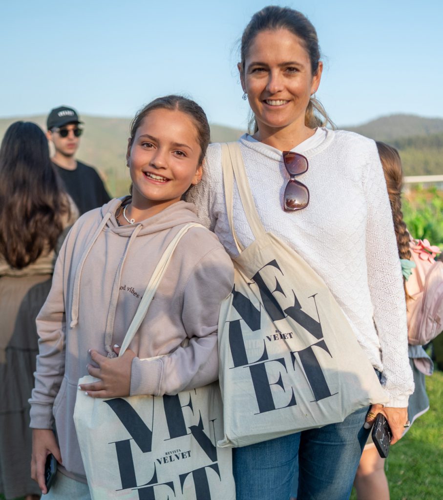 Maite de Pablo con su hija Paz. 