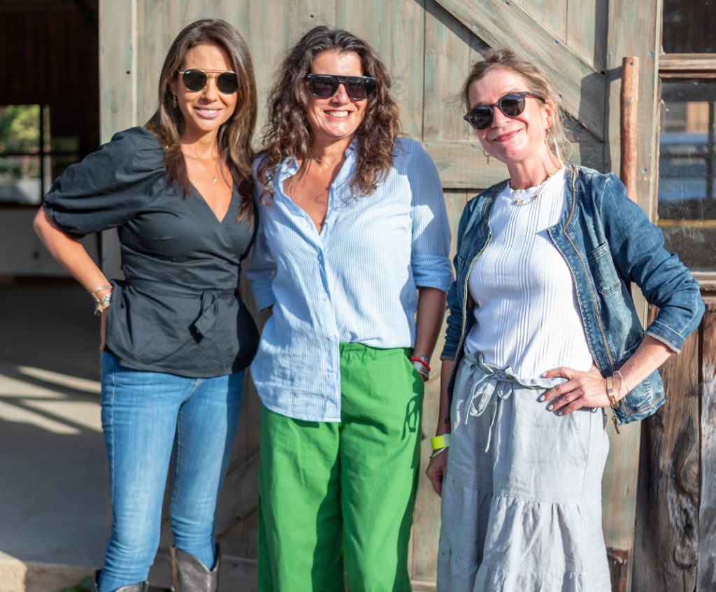 Laura Velasco, María Elena sorolla y Constanza Alcalde.
