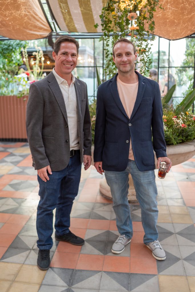 Guilherme Amadeu y Felipe Hasbun.