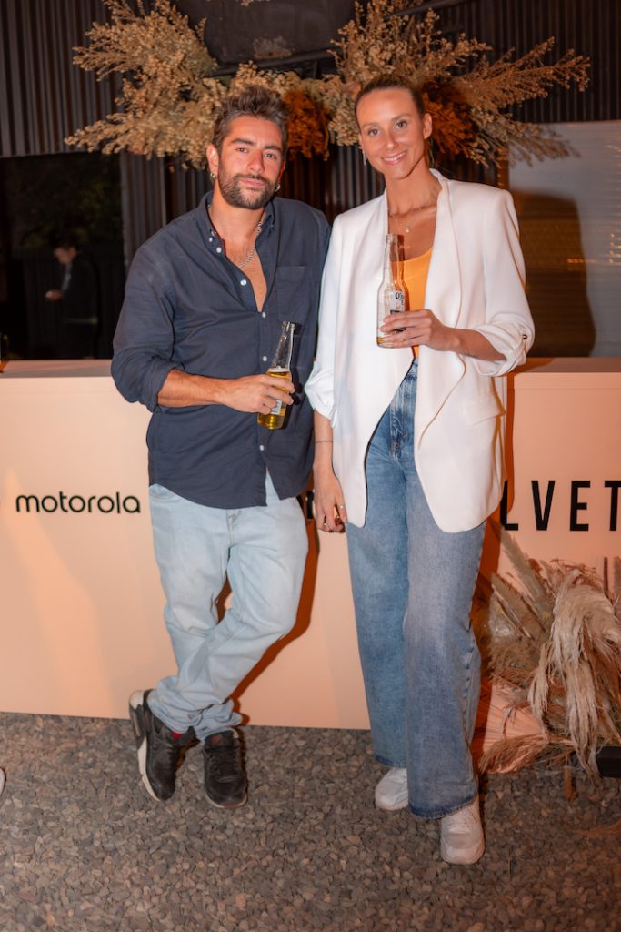 Javier Mery y Camila Ruiz.