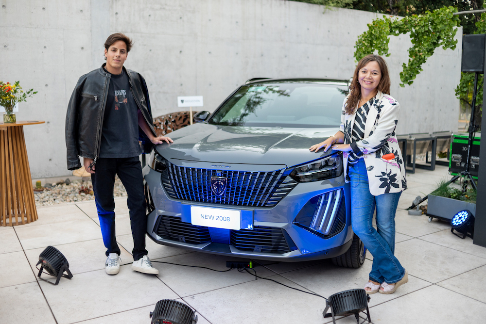 Máximo Bolocco y Lorena Solís.