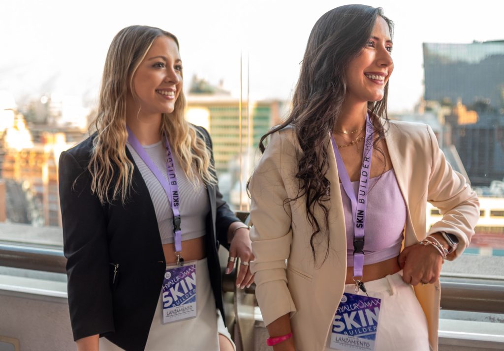 Branka Zubanov y Liedy Boscan.