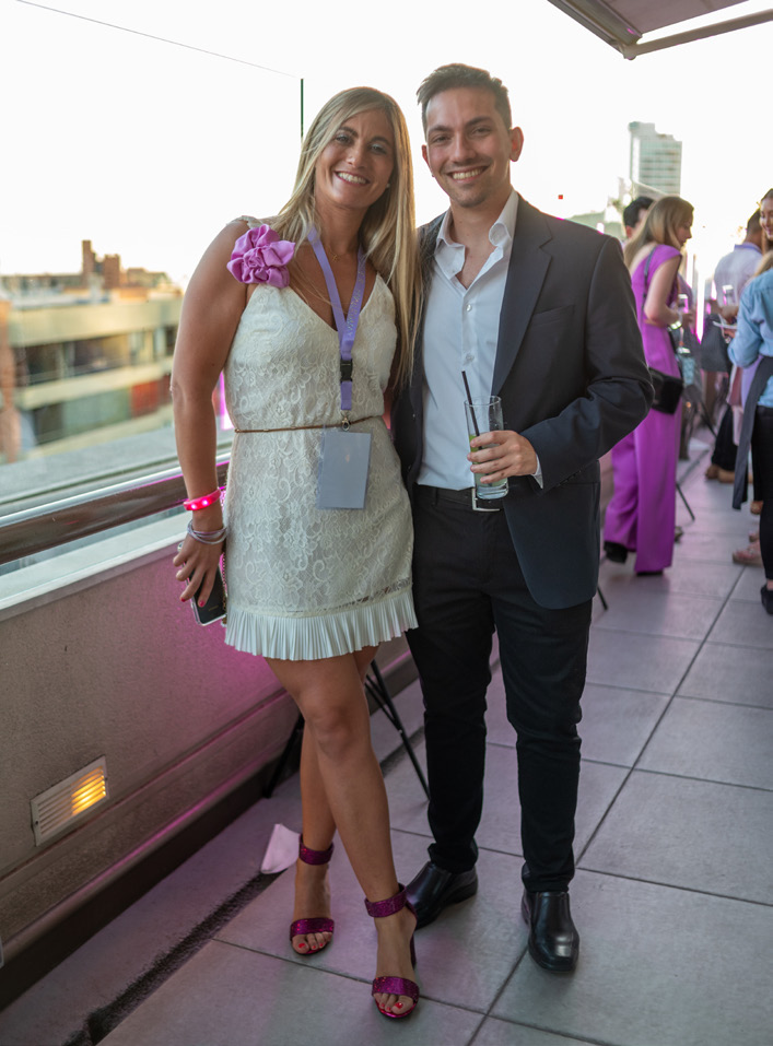 Ivanna Salerno y Jordan Futerman. 