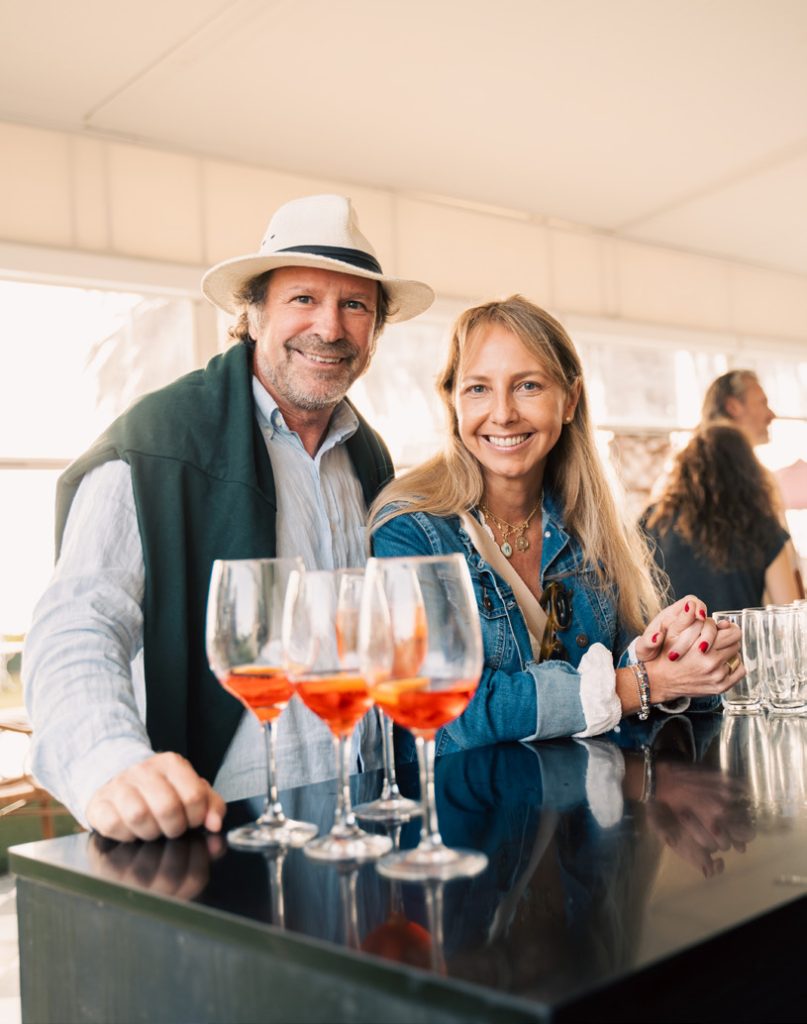 Aldo Duce y Francisca Dufeu. 