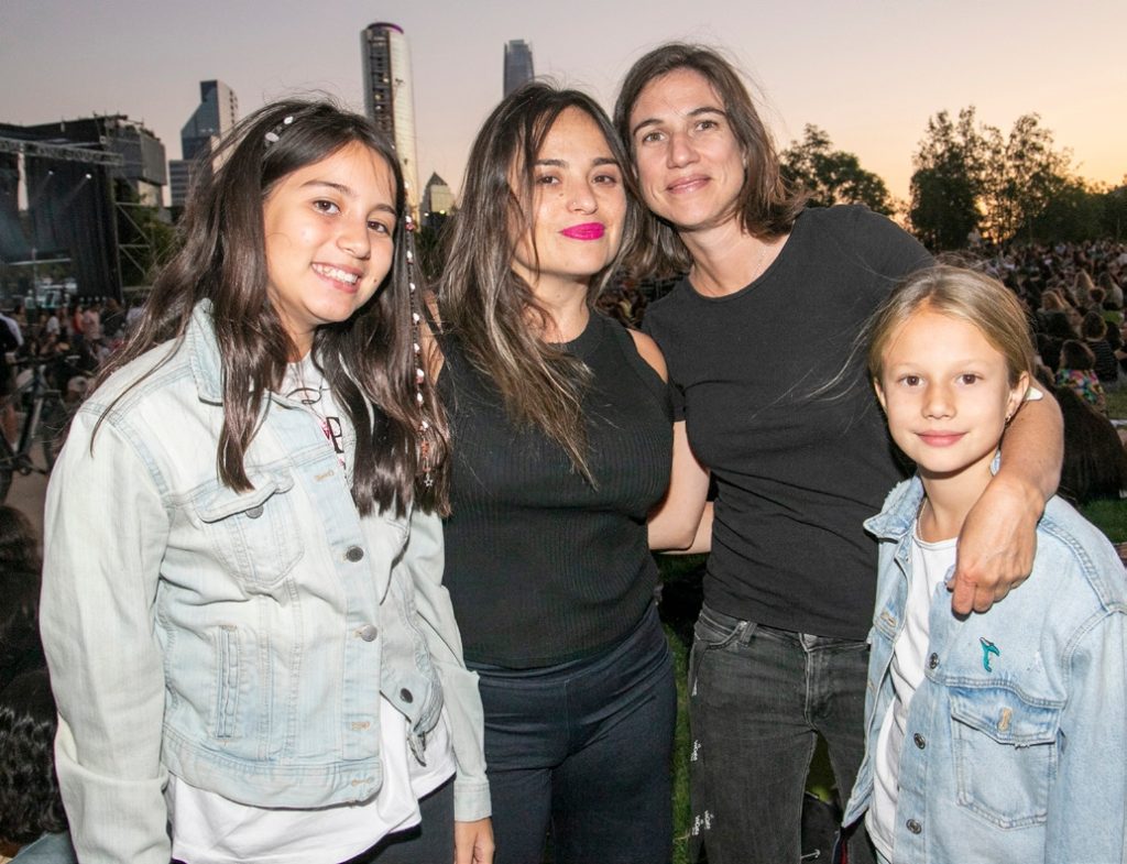 Rafaela Troncoso, Francisca Barra, Ignacia Rocca y Jacinta Araneda. 