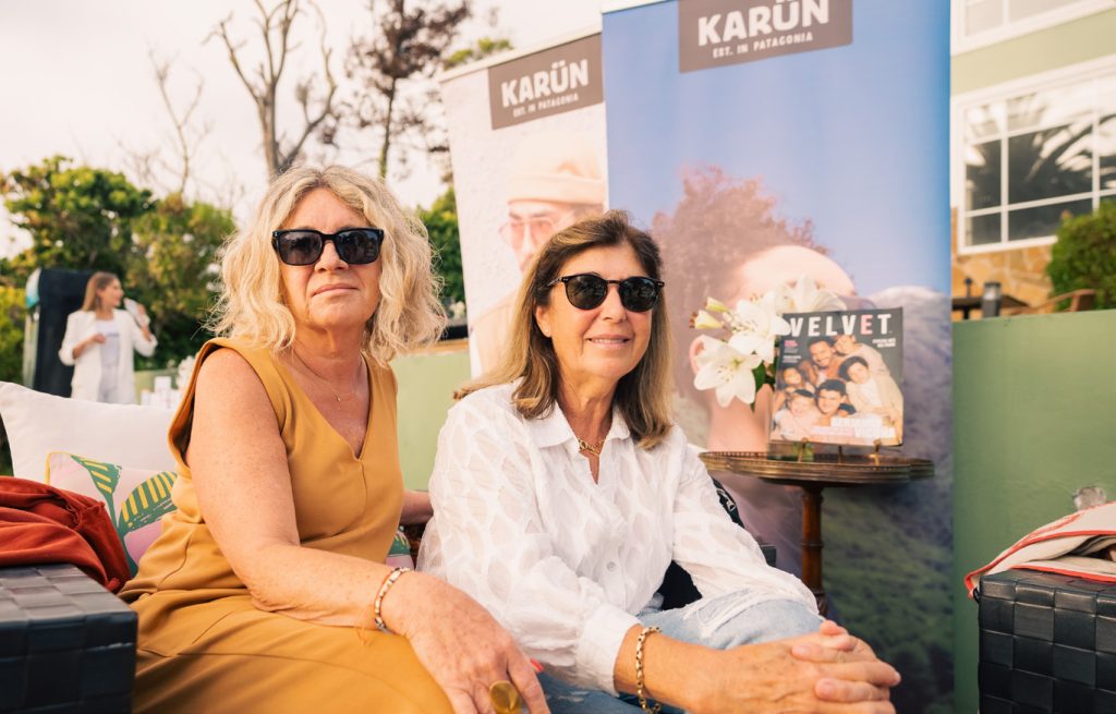 Perla Faez y María Nieves  Gómez. 