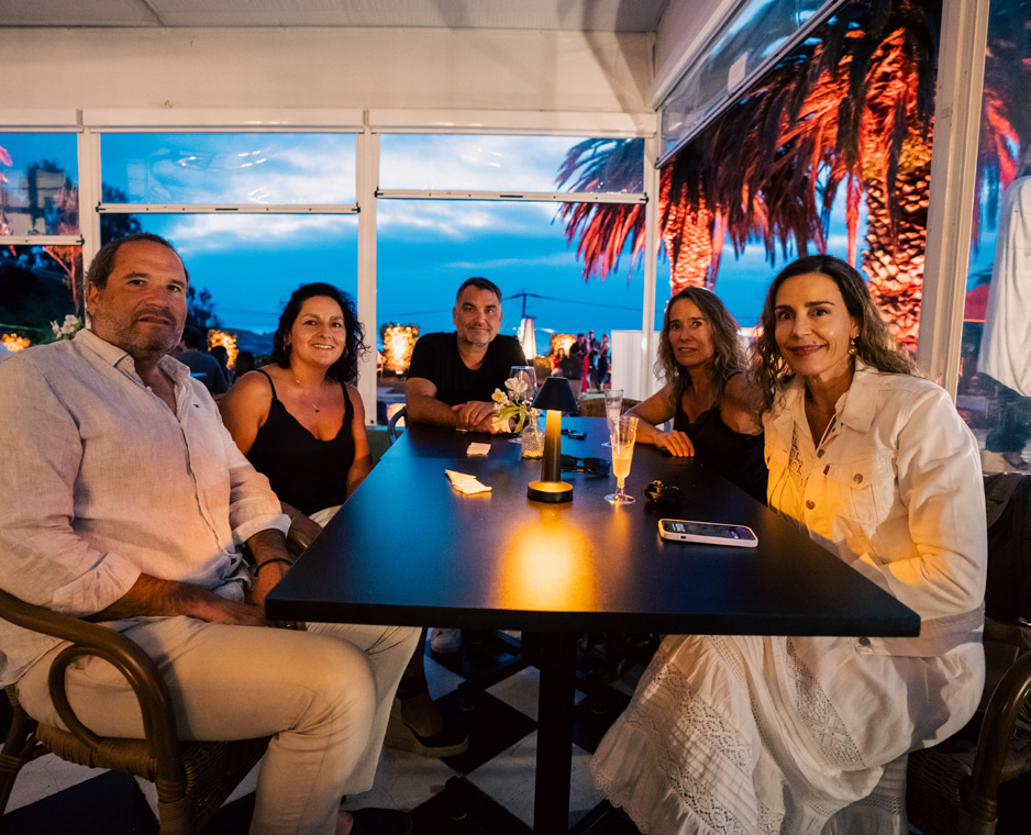 Alfredo Merino, Coca Riquelme, Javier Macaya, María José Parot y Bárbara Rebolledo. 