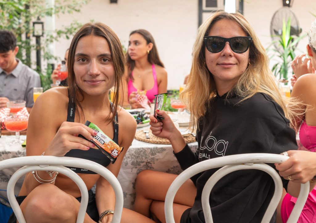 Catalina Mellot y Marina Binder. 