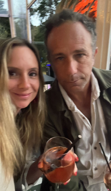 Denisse Ehrenfeld y Rodrigo Ossandón.