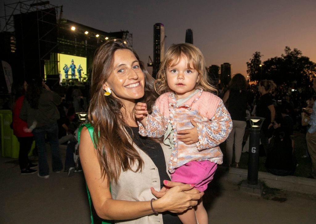 Francesca Gandolini con Chiara Irarrázabal. 