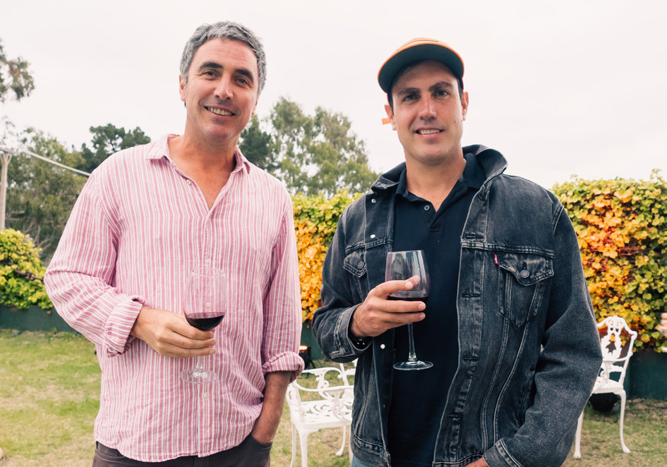 Gustavo Boher y Sebastián Ugarte. 