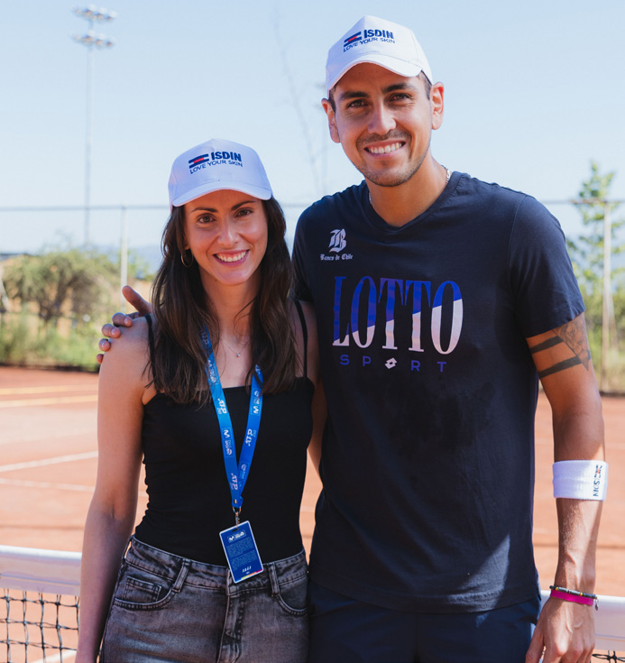 Paula Acuña y Alejandro Tabilo. 