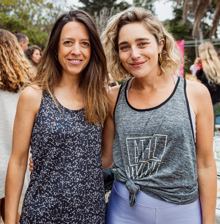 Ignacia Fernández y Marcela Larraín.