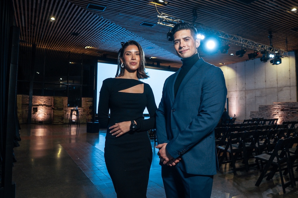 Andrea Mayo y Kenji Tsukame.