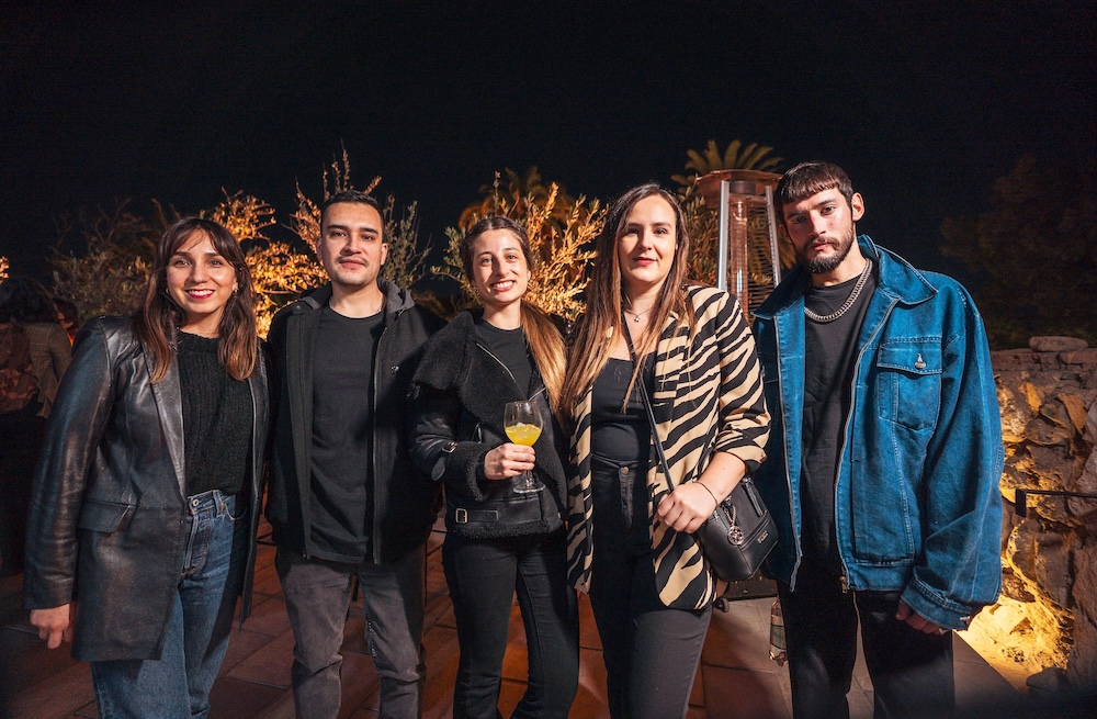 Carolina Denzer, Andrés Peña, Sofía Toledo, Yasna Barahona y Álvaro Valdivia