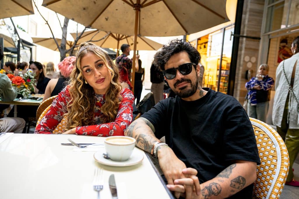 Daniela Castro y Benjamín Nast