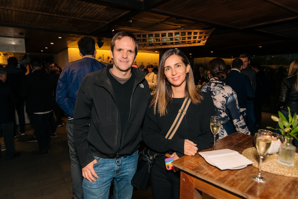 Galo Errázuriz y Macarena Pérez.