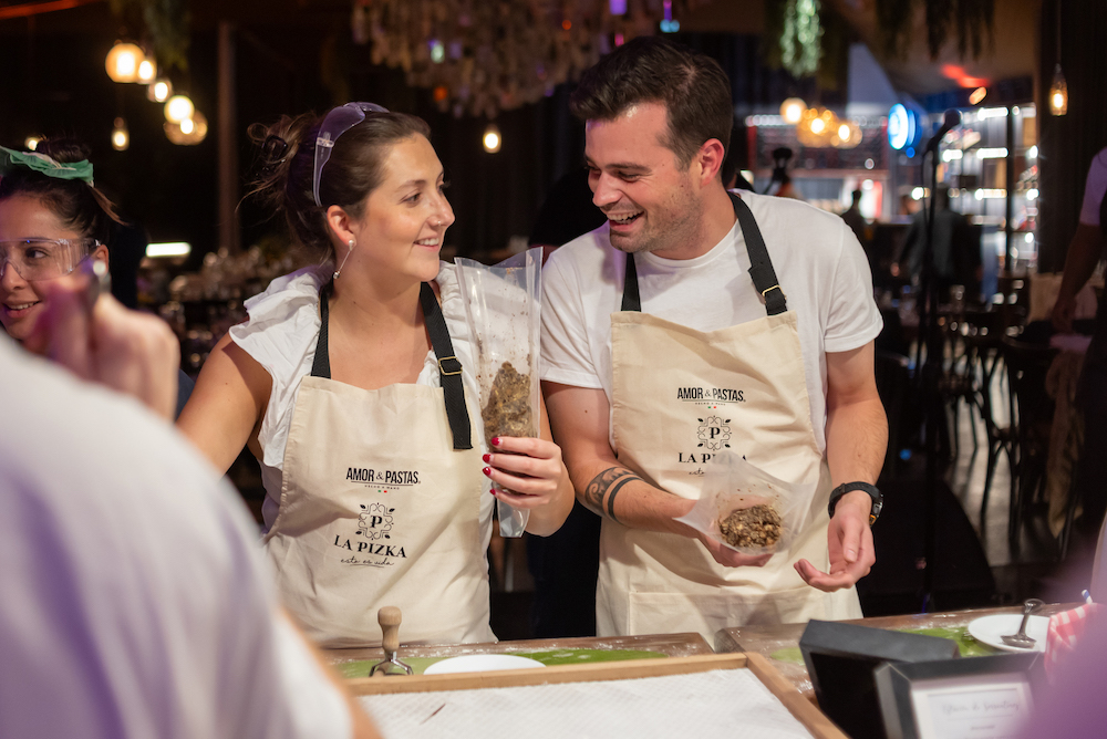 Valentina Matirana y Gustavo Abarca.