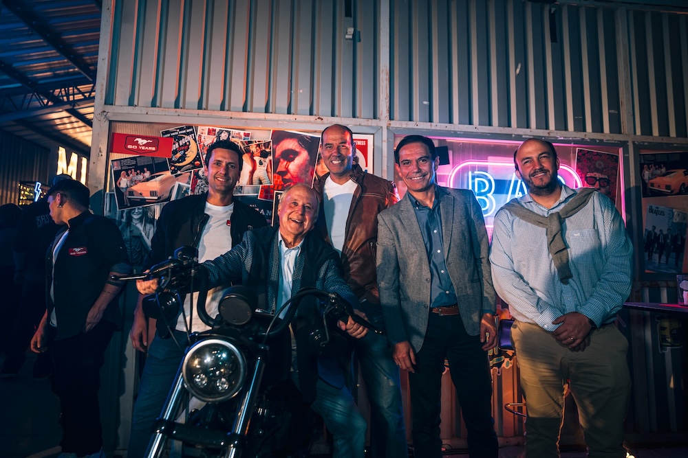 Gabriel Saltarini, Mario Bancalari, Alfredo Chaparro, Cristián Escobedo y Rodrigo Meza.