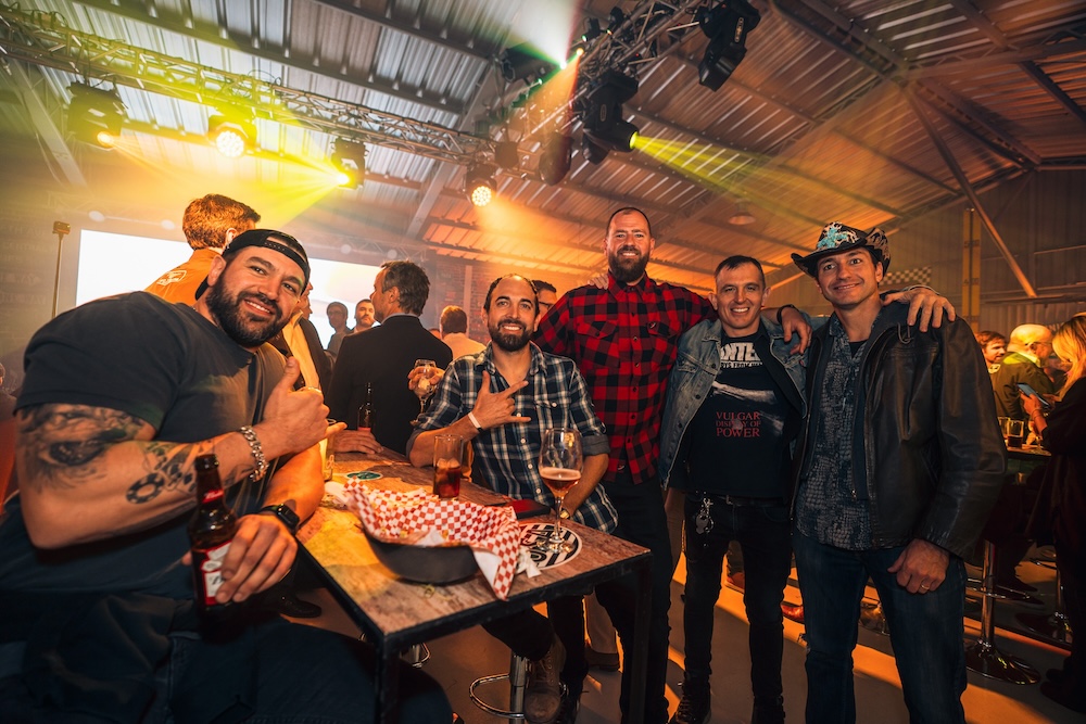 Jaime Grimalt, Andrés Mark, Jorge Mark, Lucas Oberst y Cristóbal Alonzo.