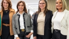 DANIELA BURKY, CARMEN GLORIA ARROYO, VICTORIA REPETTO Y ALEJANDRA GONZÁLEZ.