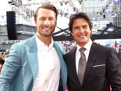 La broma de mal gusto que Tom Cruise le hizo a Glen Powell