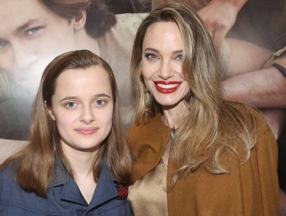 Angelina Jolie y su hija Vivienne se lucen a juego en alfombra roja