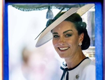 El significado detrás del atuendo de Kate Middleton en el Trooping the Colour