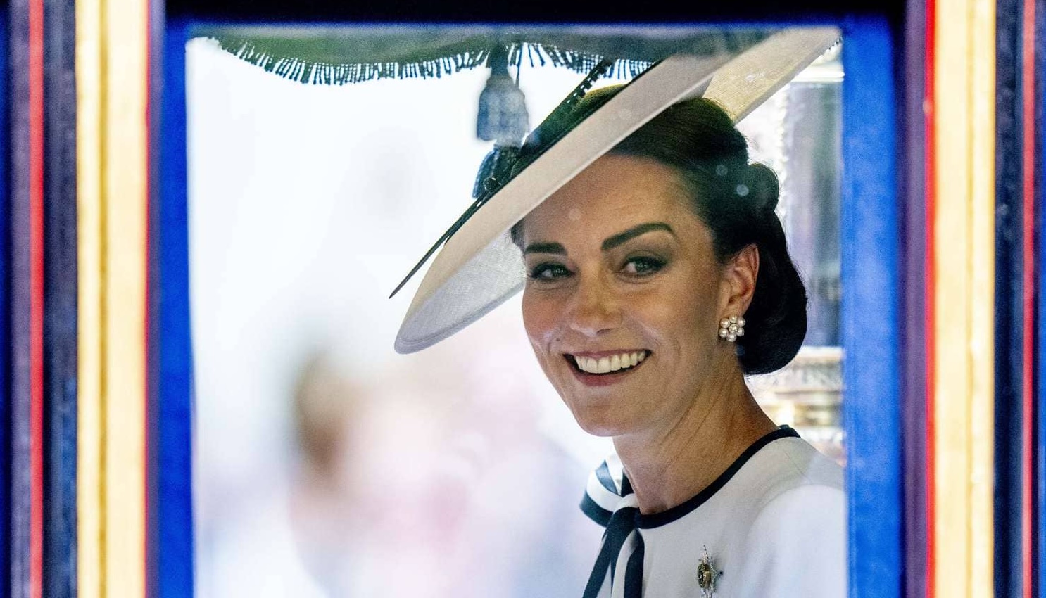 El significado detrás del atuendo de Kate Middleton en el Trooping the Colour