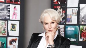 Alexis Stone causó furor como doble de Miranda Priestly en desfile de Balenciaga